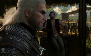Geralt in Weißgarten, kurz vor seiner ersten Schlägerei.